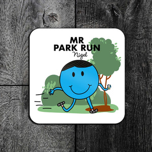 Mr Park Run Personalised Running Coaster