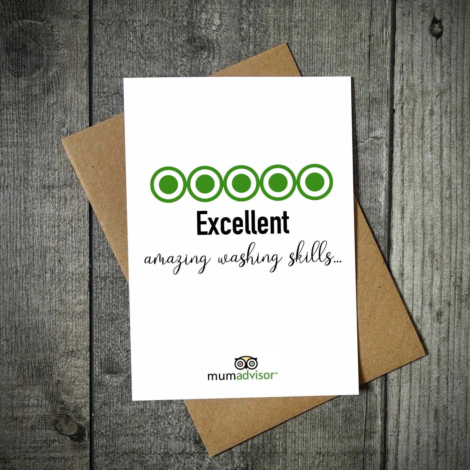 Mum Advisor Personalised Mother's Day Card