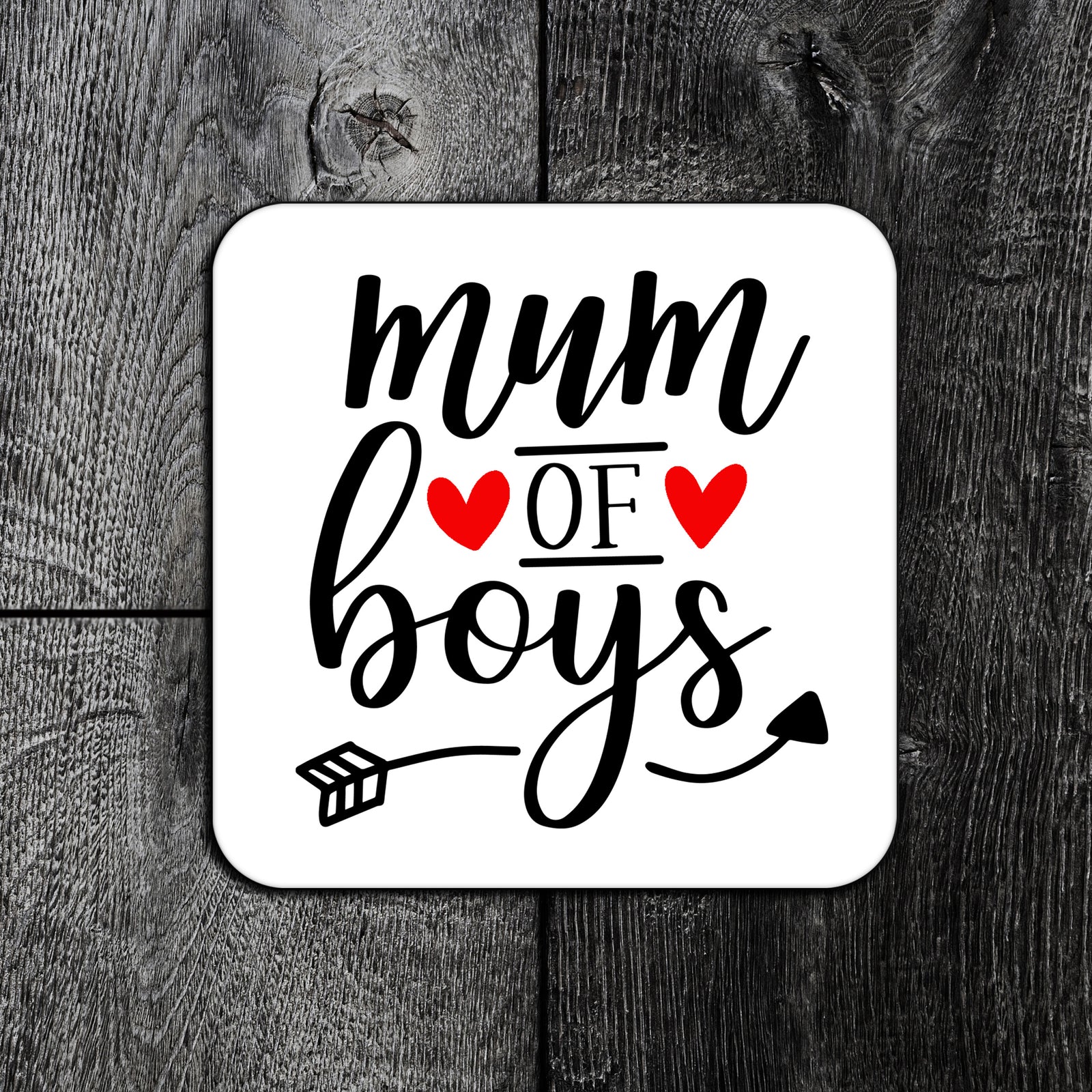 Mum Of Girls/Boys Coaster