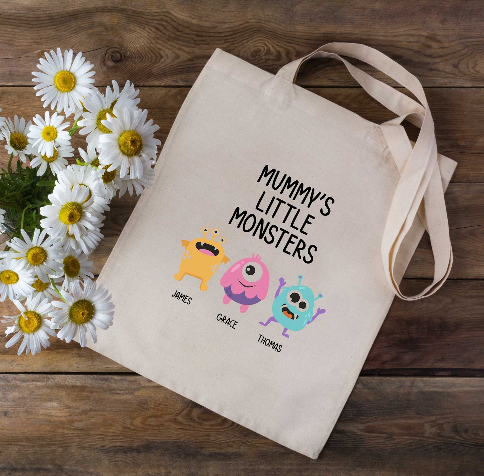 Little Monster Tote Bag