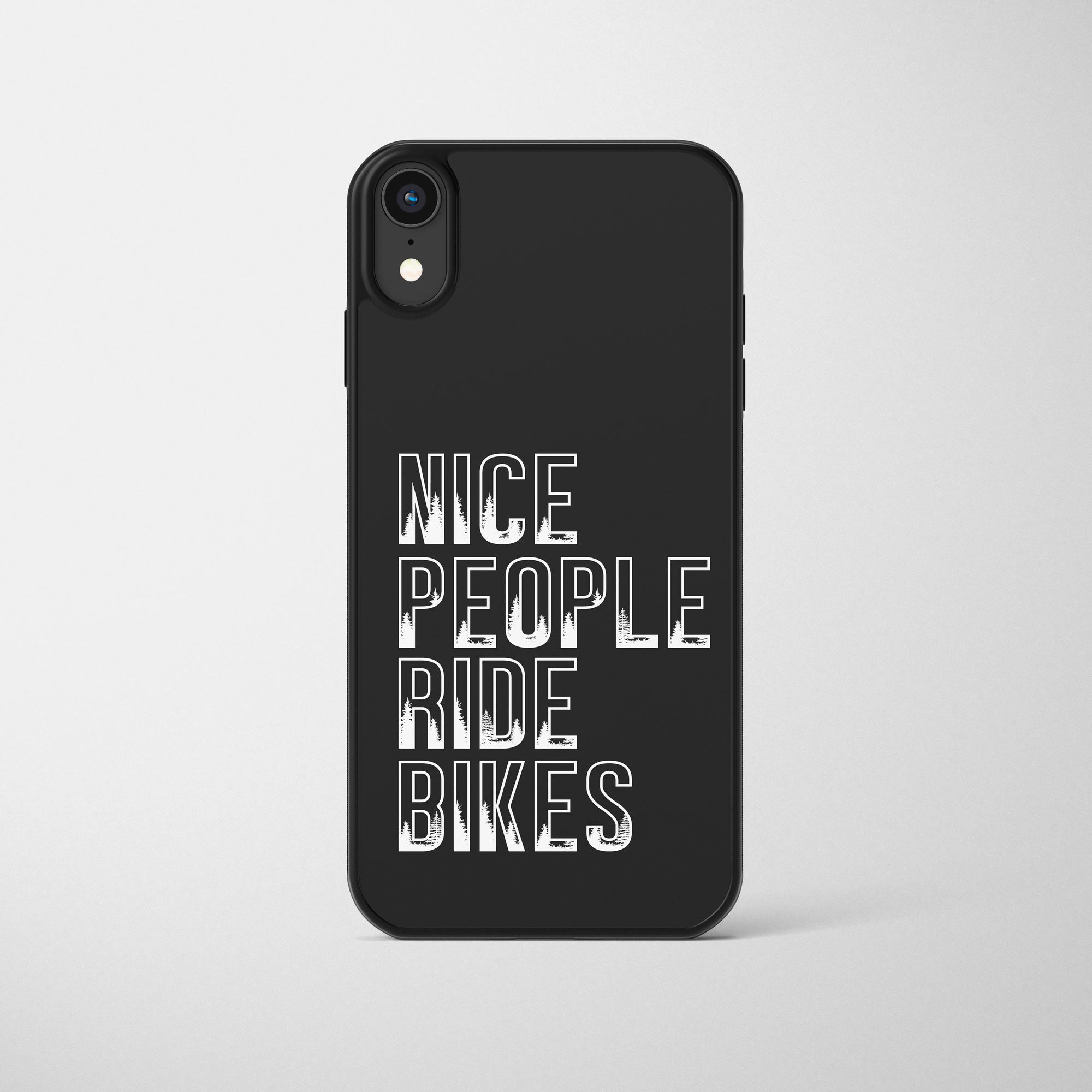 Nice People Ride Bikes Phone Case