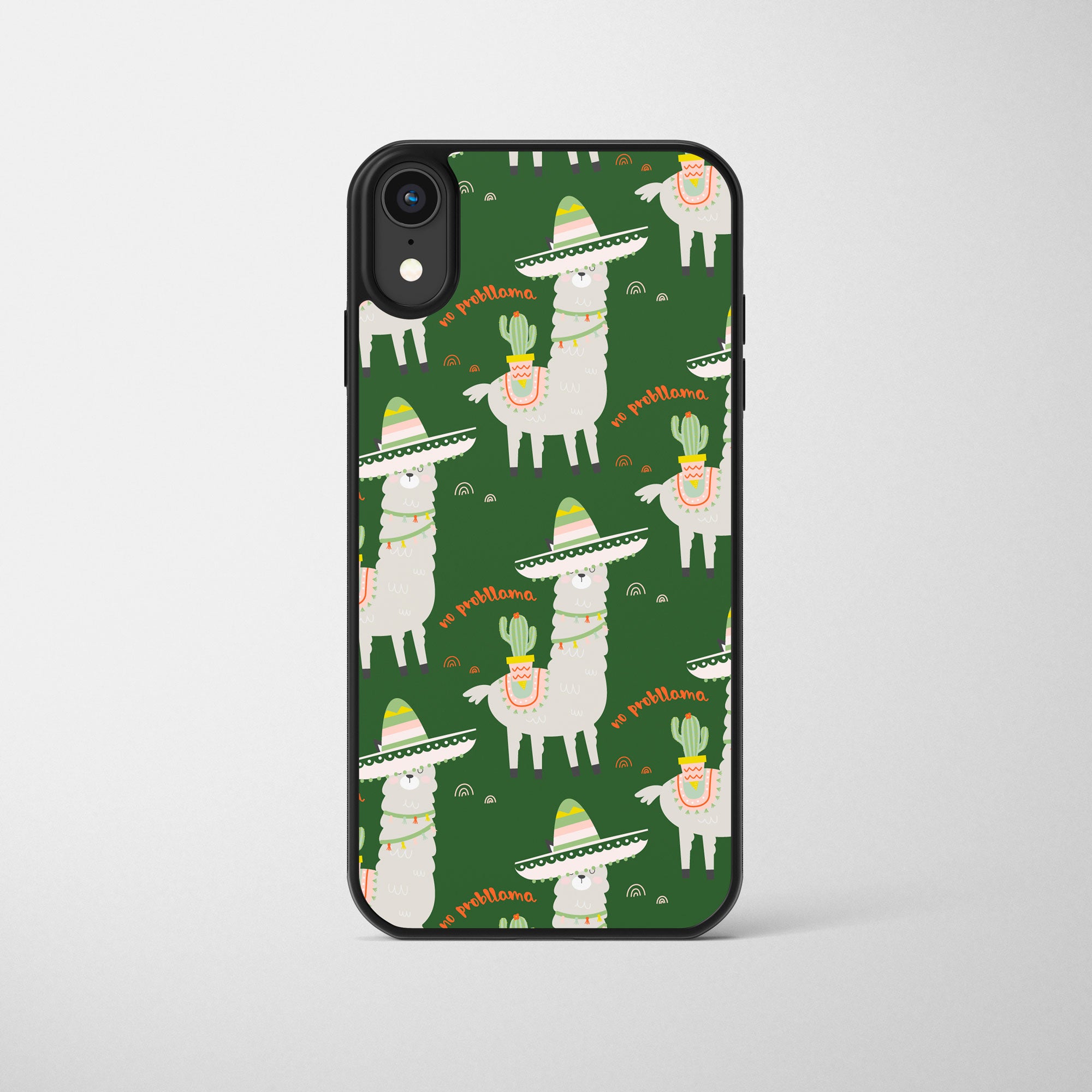 No Probllama Llama Phone Case