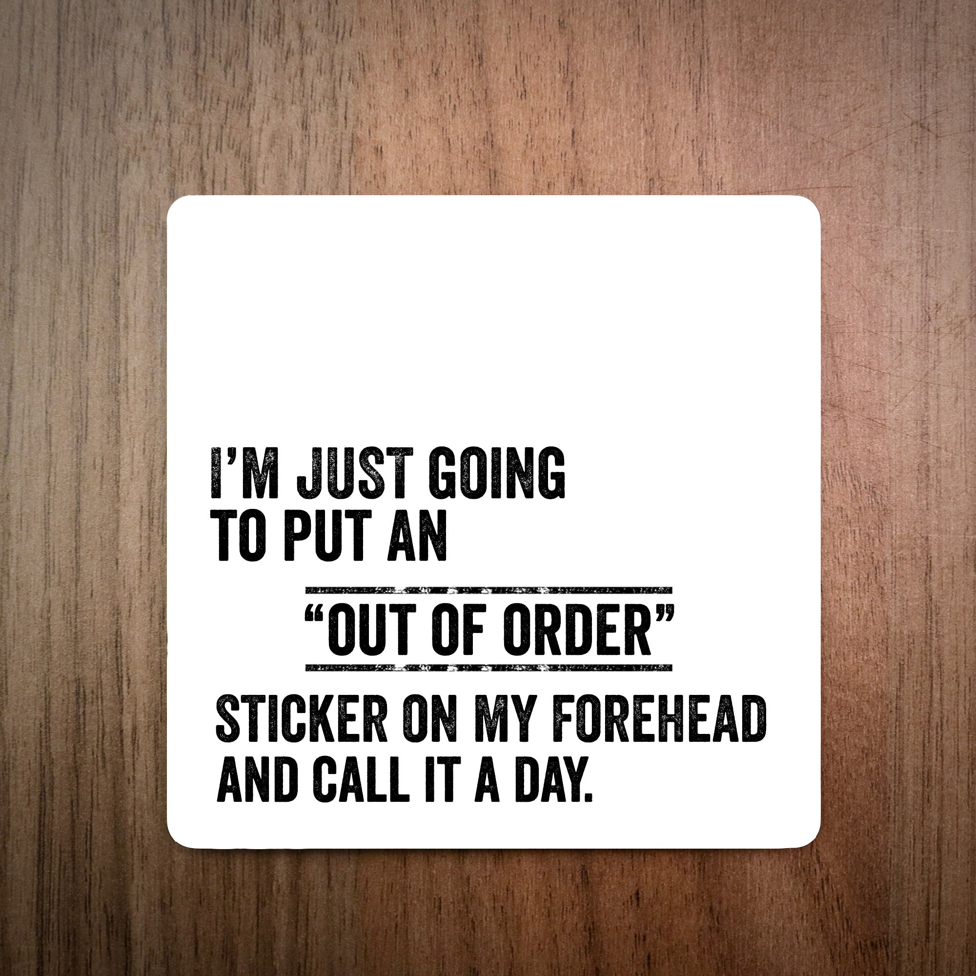Out Of Order Coaster