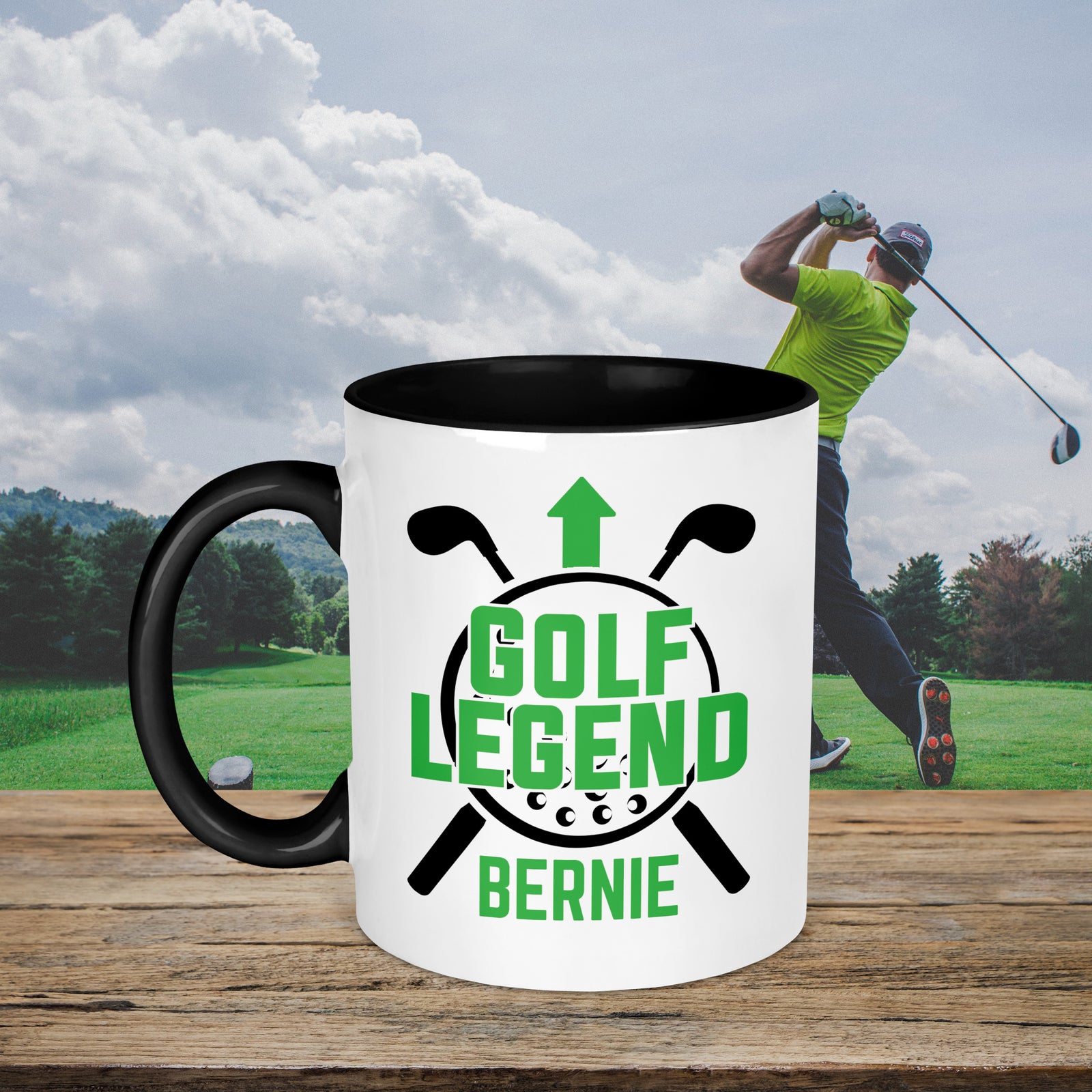 Personalised Golf Legend Mug