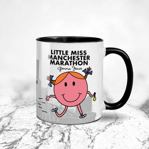 Little Miss Manchester Marathon Personalised Running Mug