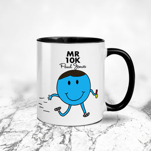 Mr Marathon/Half Marathon/Ultra/10k Personalised Running Mug