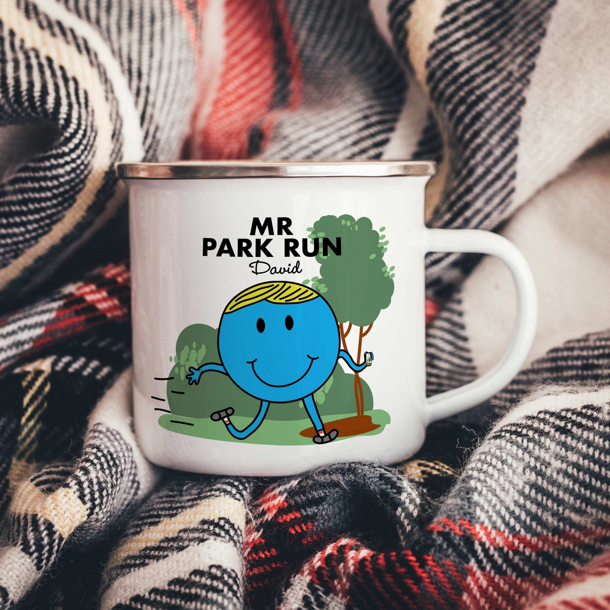 Mr Park Run Personalised Running Mug