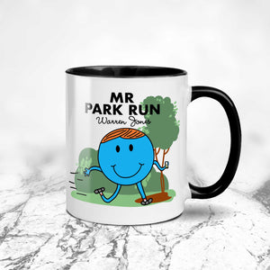 Mr Park Run Personalised Running Mug