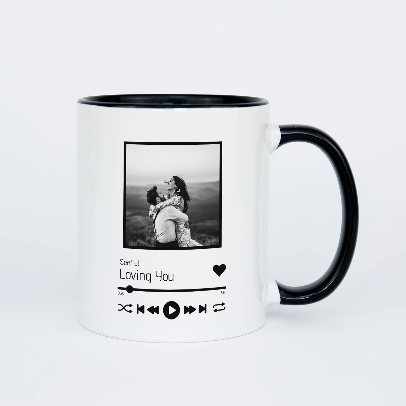 Personalised Song Mug