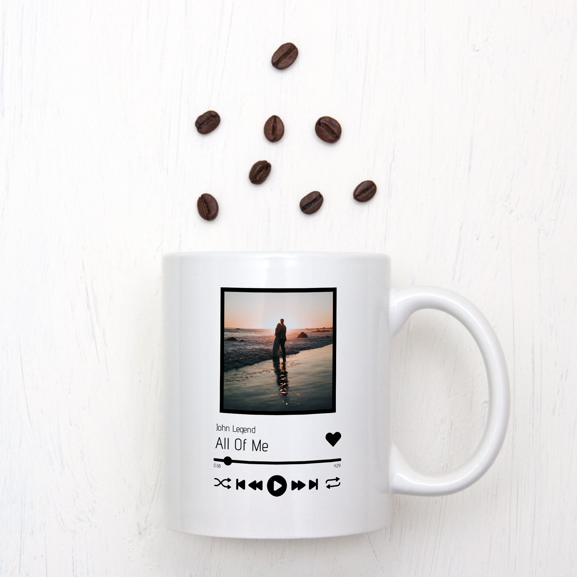 Personalised Song Mug