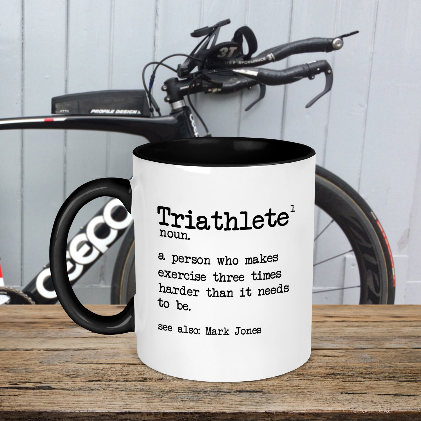 Personalised Triathlete Dictionary Mug