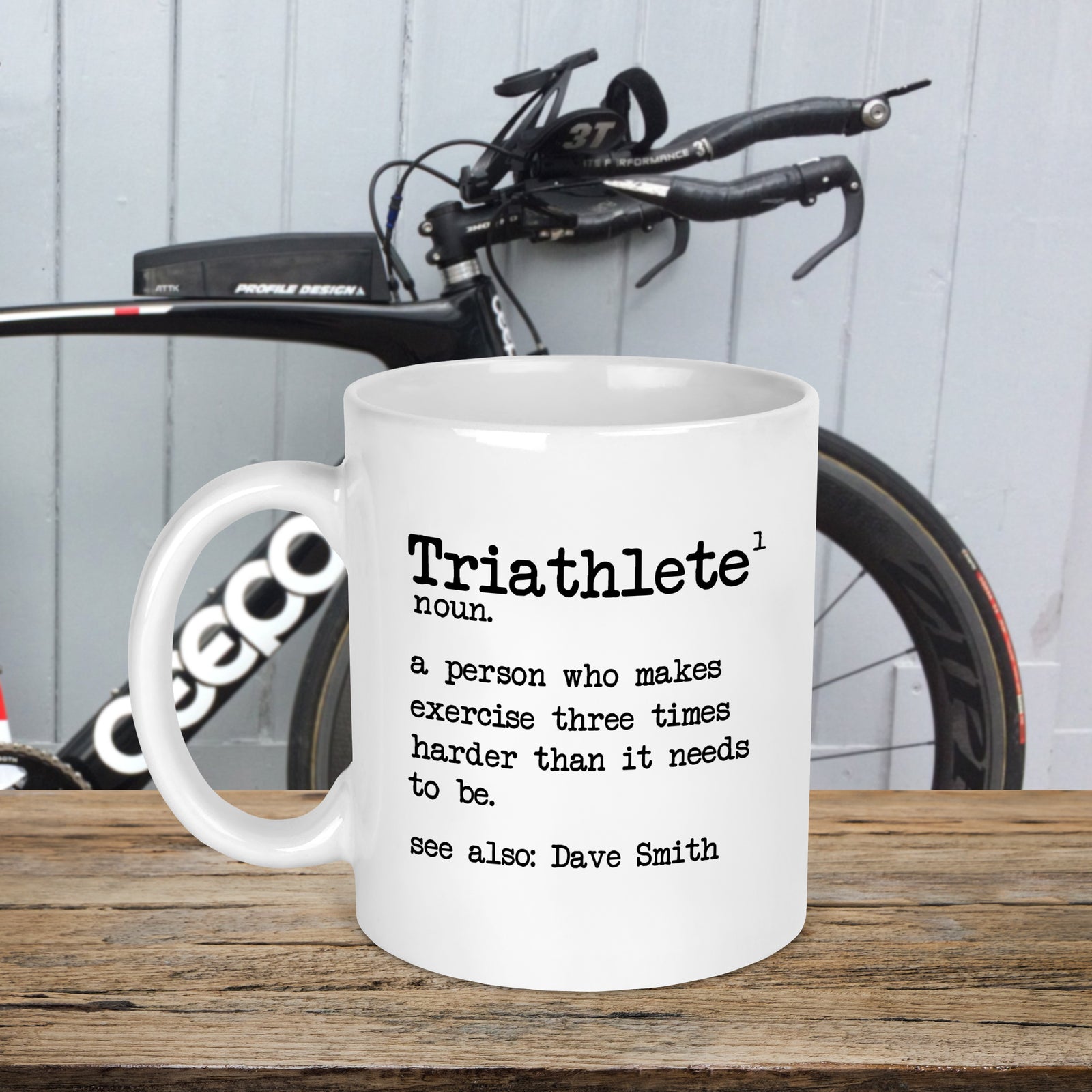 Personalised Triathlete Dictionary Mug