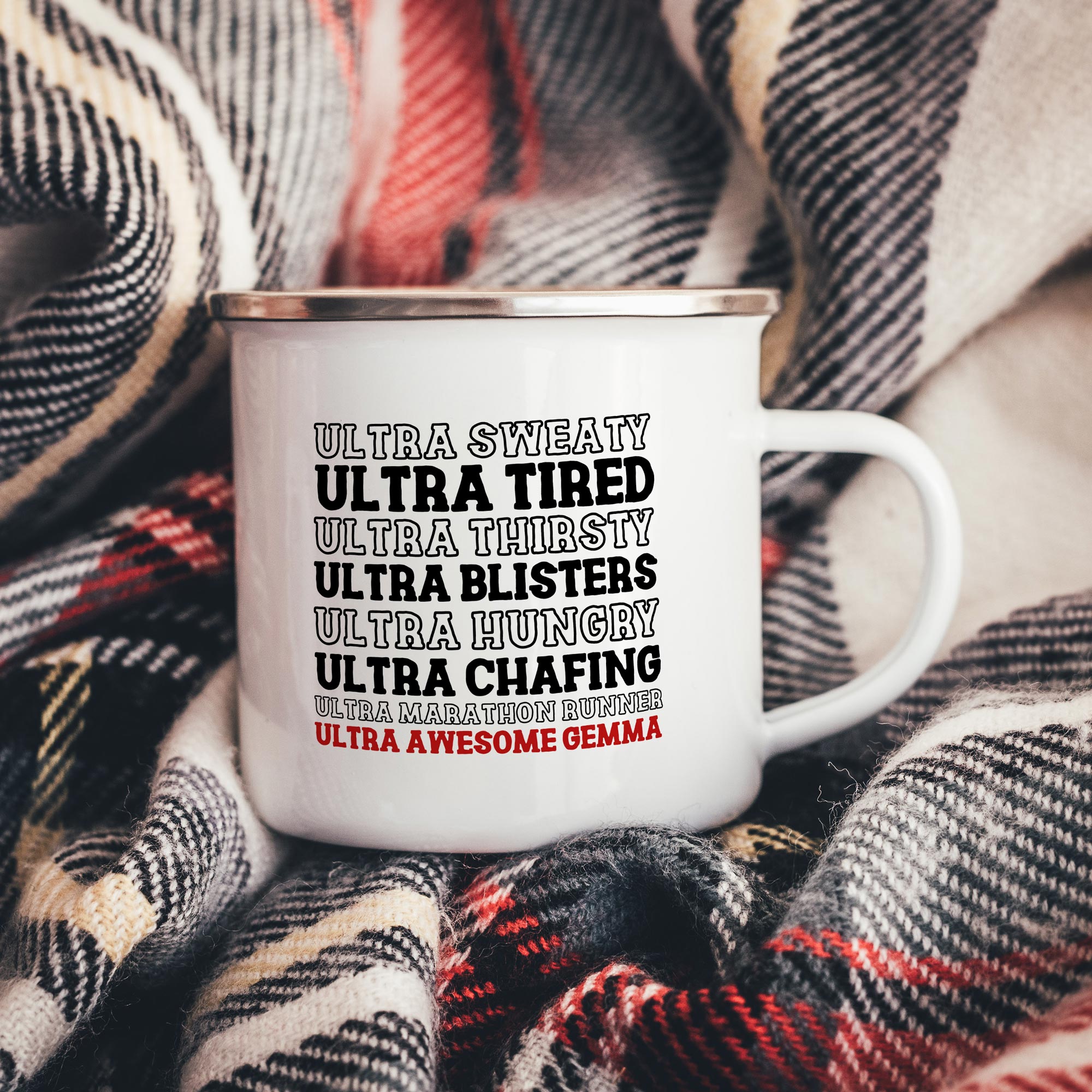 Personalised Ultra marathon Runner Mug