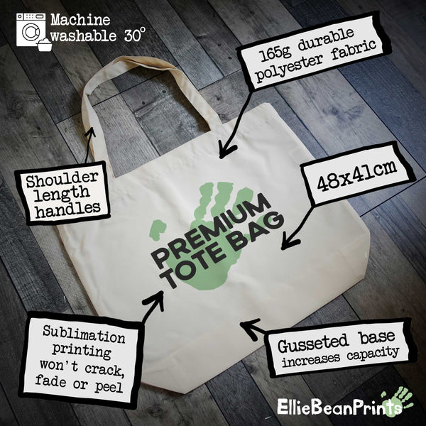Runner Dictionary Definition Tote Bag EllieBeanPrints
