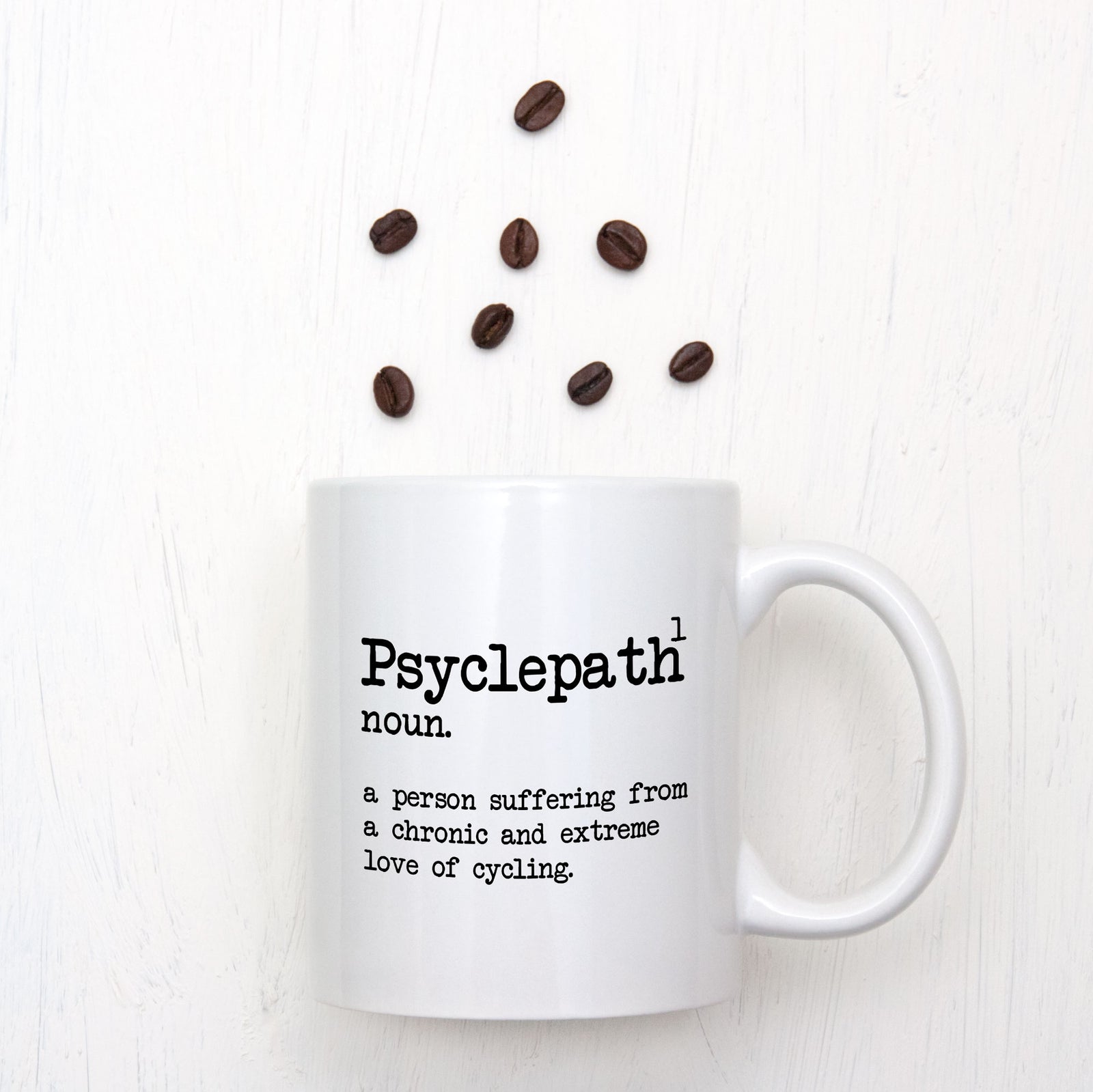 Psyclepath Dictionary Cycling Mug