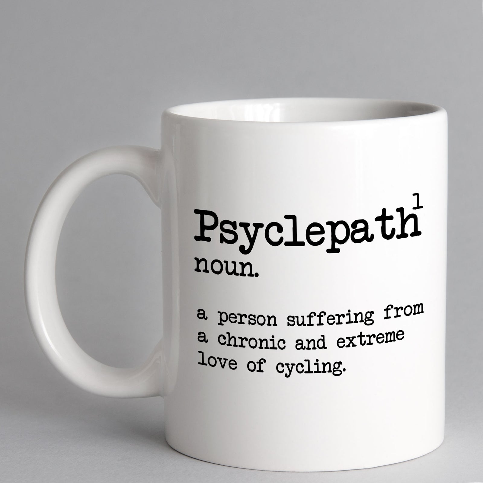 Psyclepath Dictionary Cycling Mug