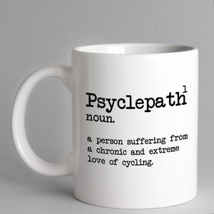 Psyclepath Dictionary Cycling Mug