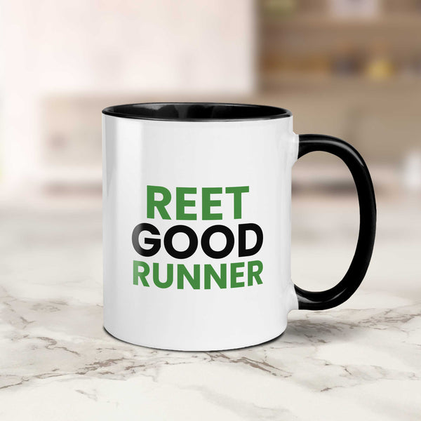 Reet Good Runner Running Mug | Yorkshire Running Gifts - EllieBeanPrints