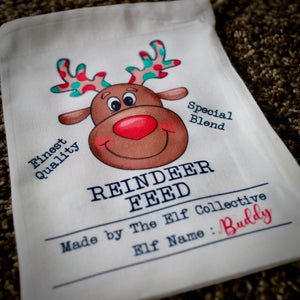 Personalised Elf Collective Reindeer Food Bags