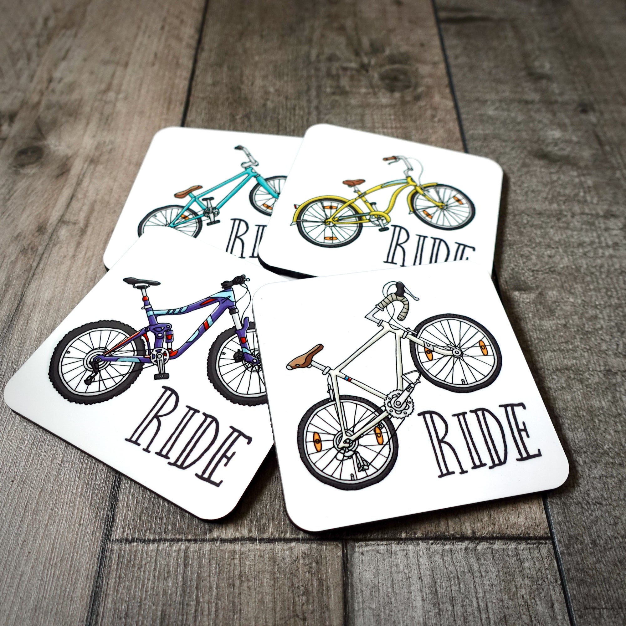 Ride Cycling Coaster Set