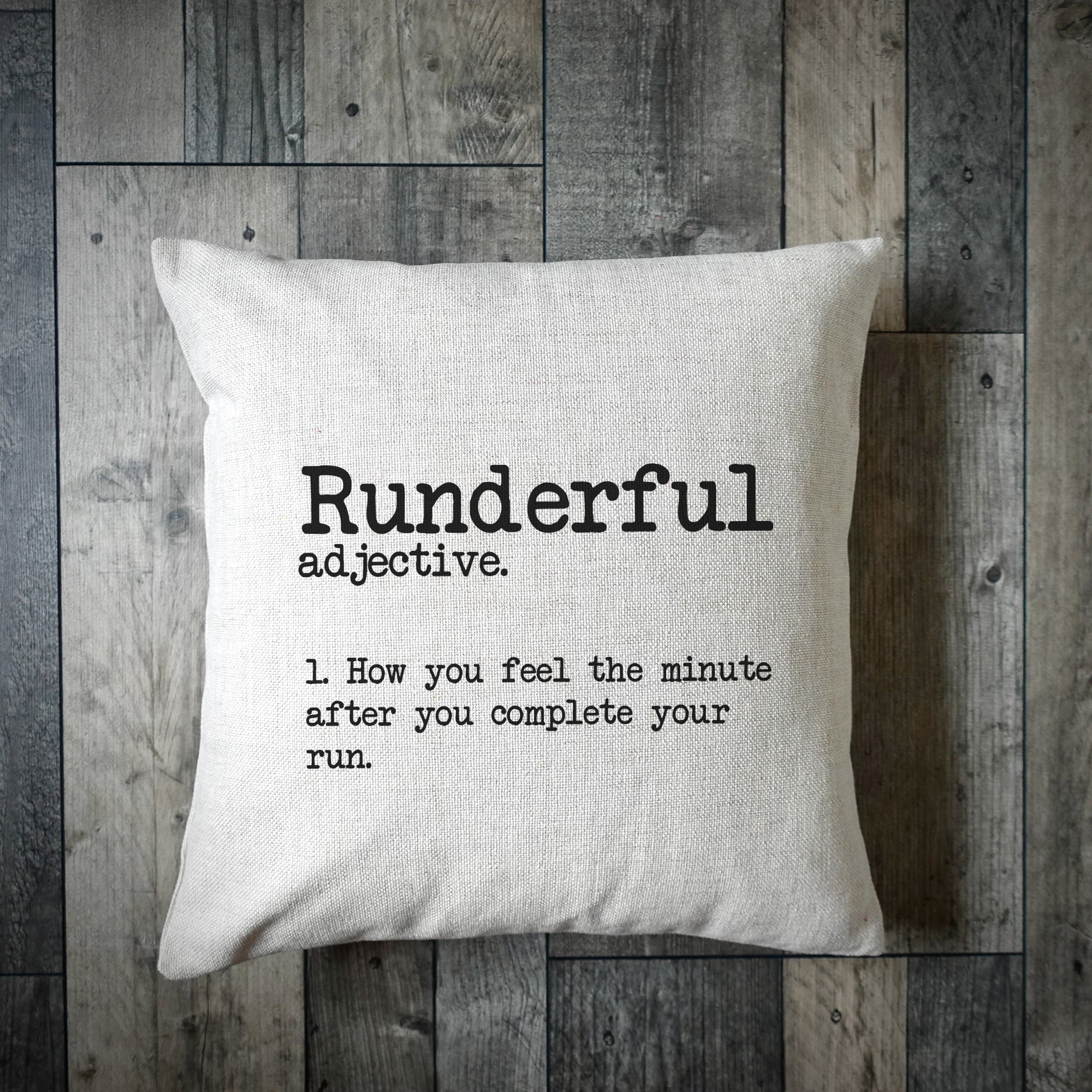 Runderful Dictionary Runners Cushion Cover