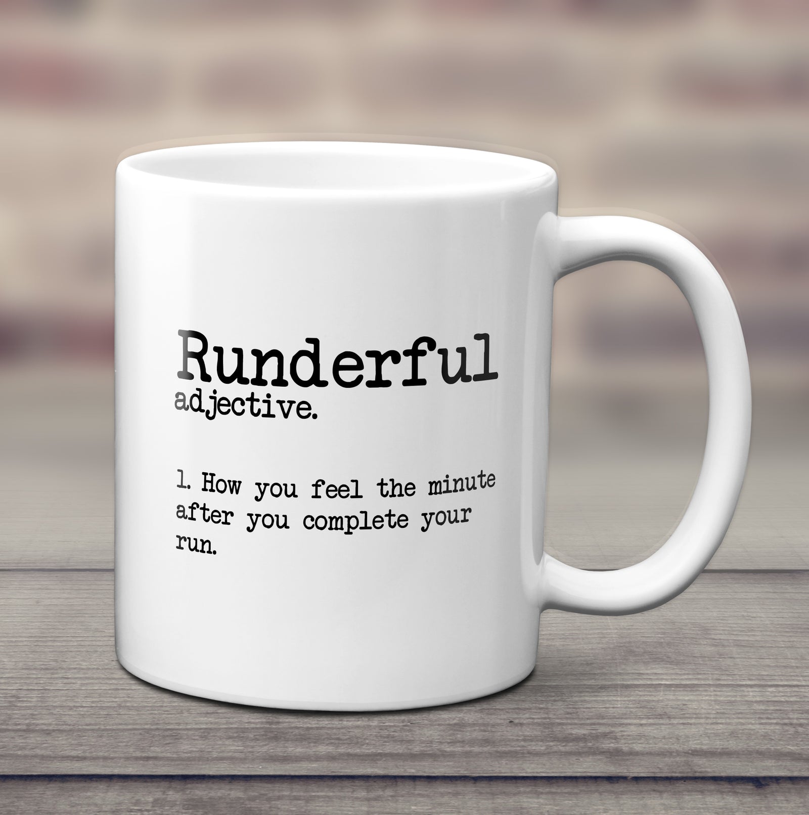 Runderful Dictionary Running Mug