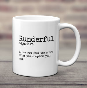Runderful Dictionary Running Mug