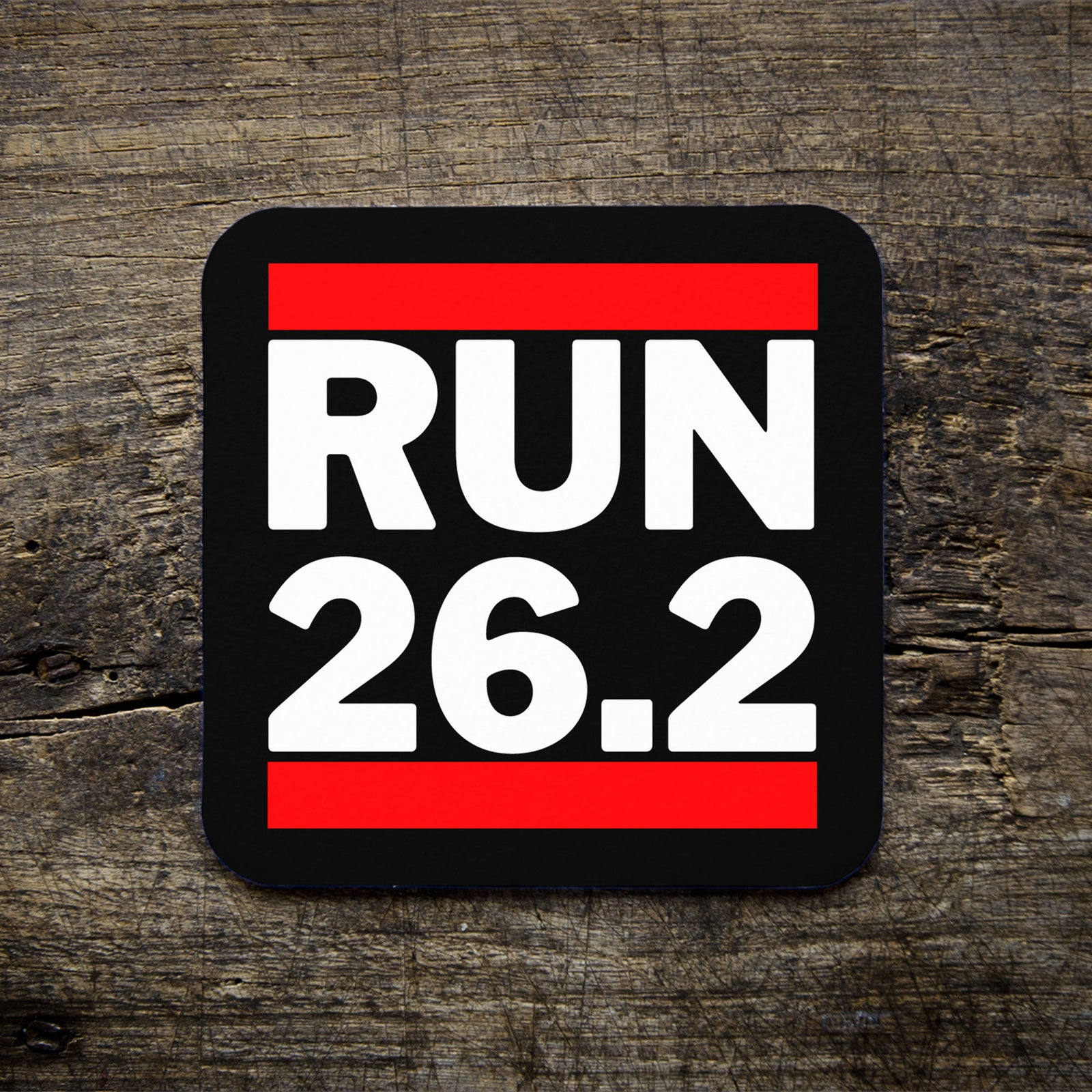Run 26.2 Marathon Run DMC Style Running Coaster