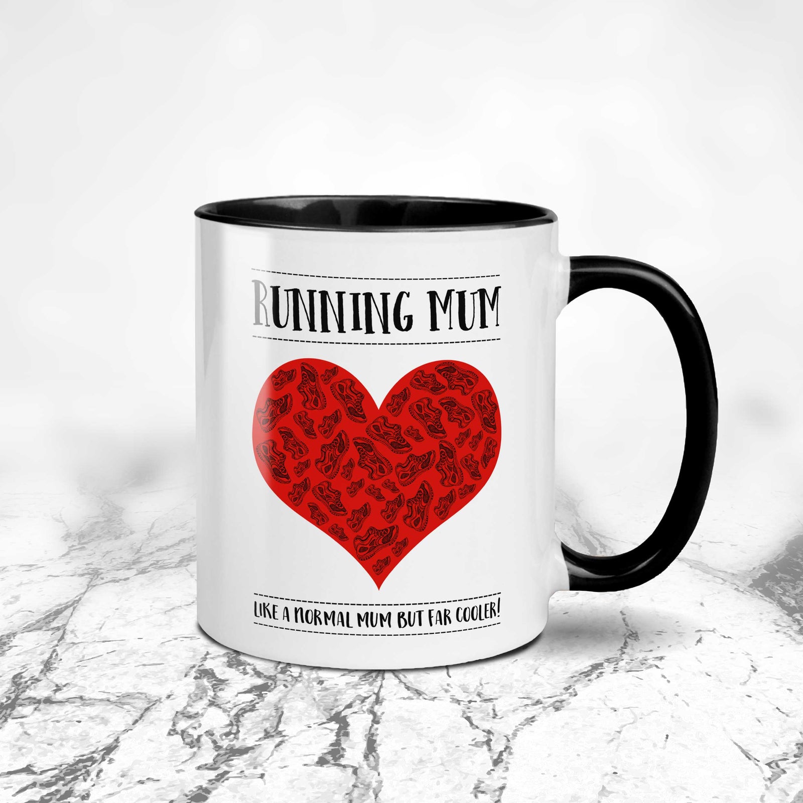Running Mum Like A Normal Mum But Far Cooler Mug