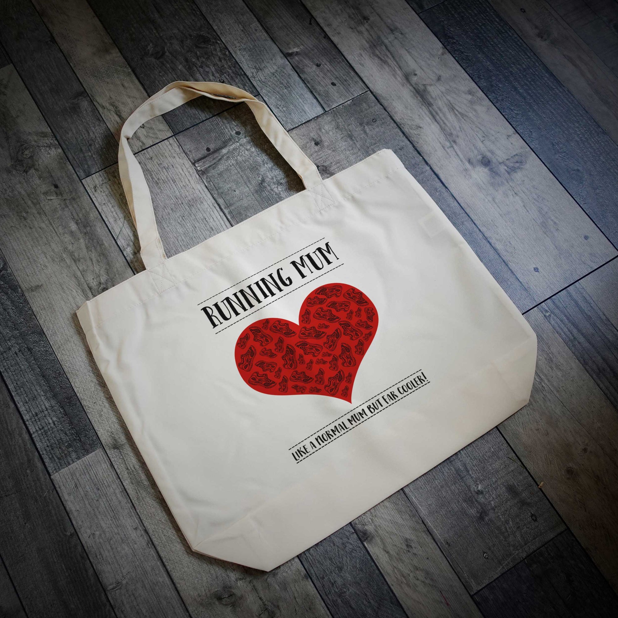 Running Mum Like A Normal Mum But Far Cooler Tote Bag