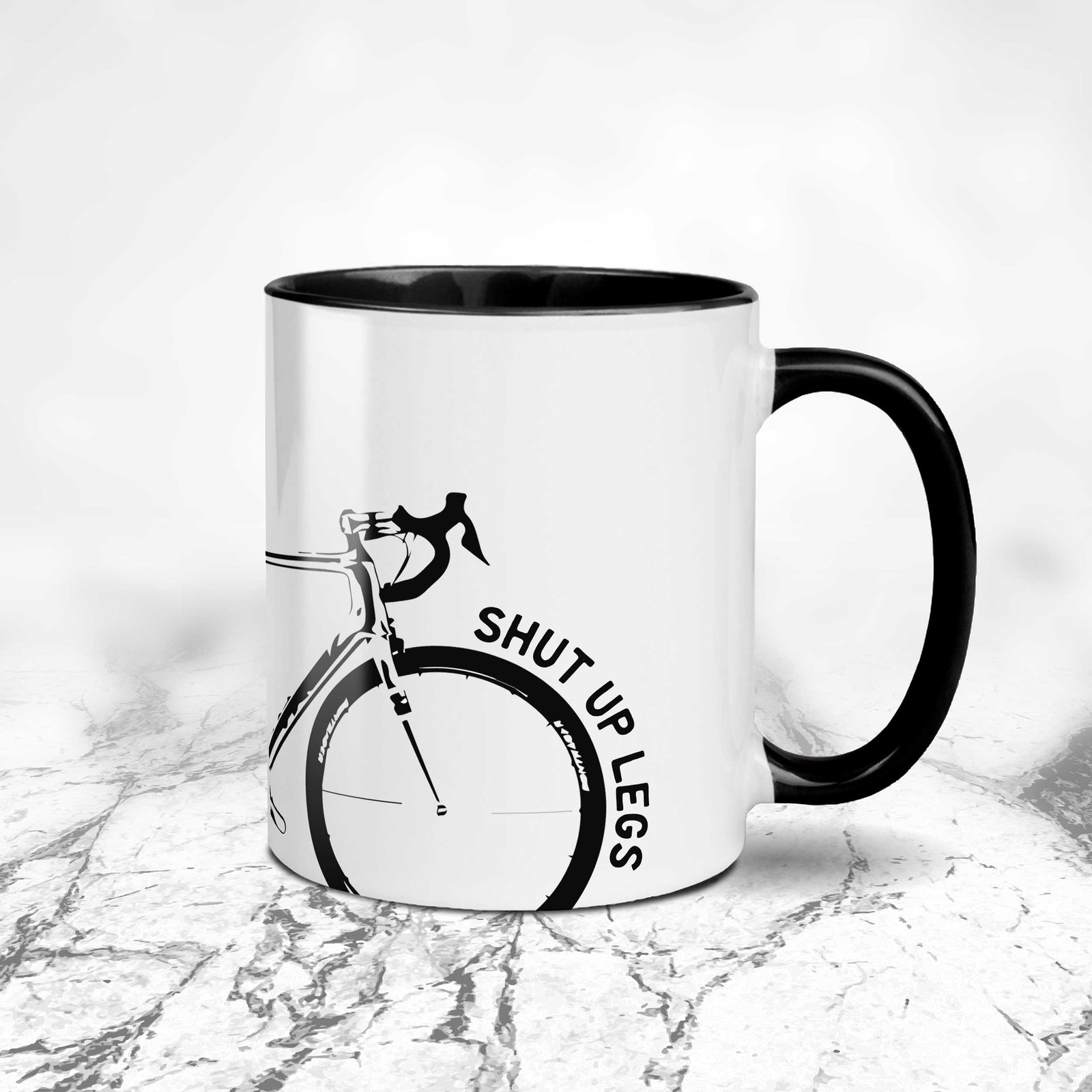 Shut Up Legs Bike Mug
