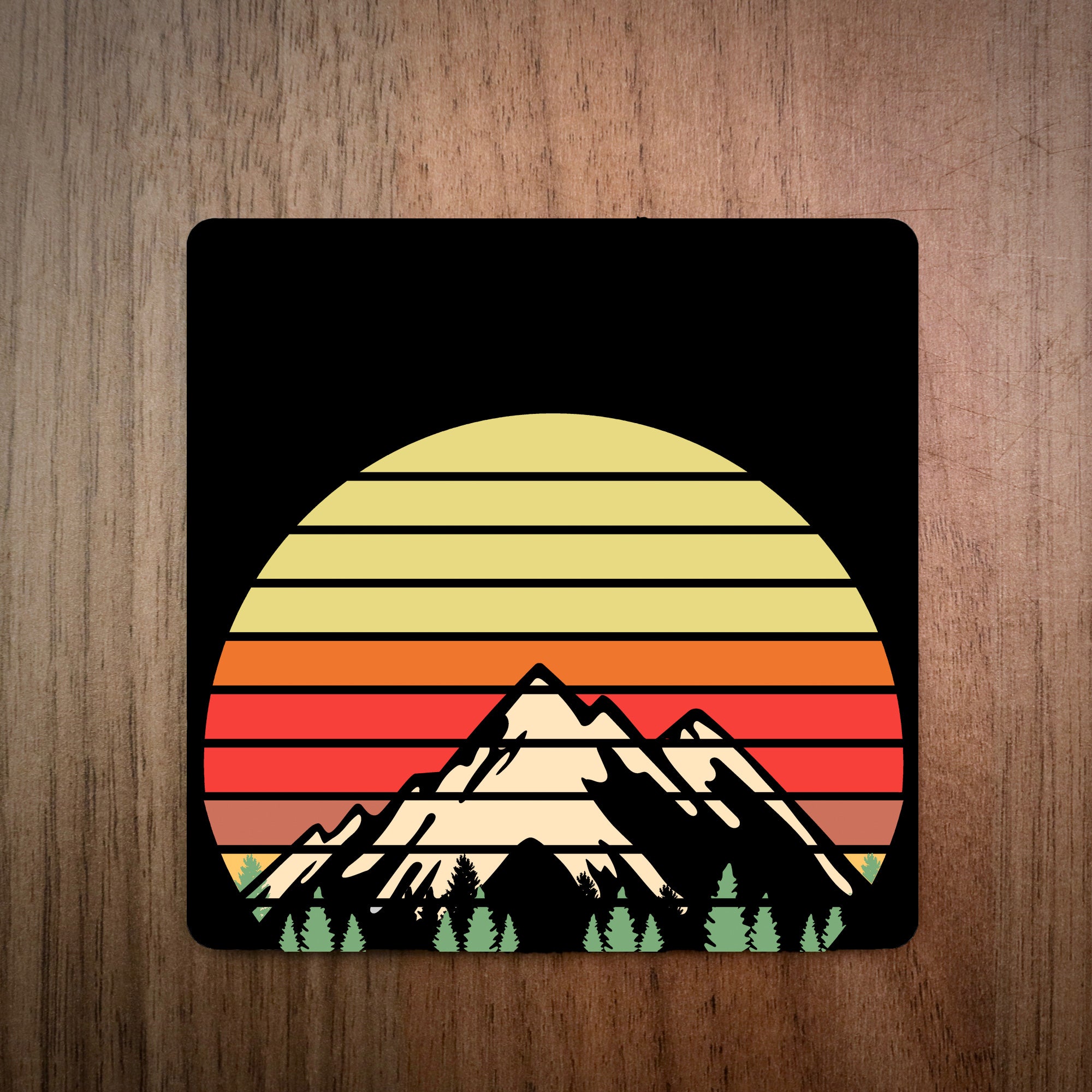 Sunset Mountains Coaster