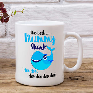The Best Mummy Shark Doo Doo Doo Mug