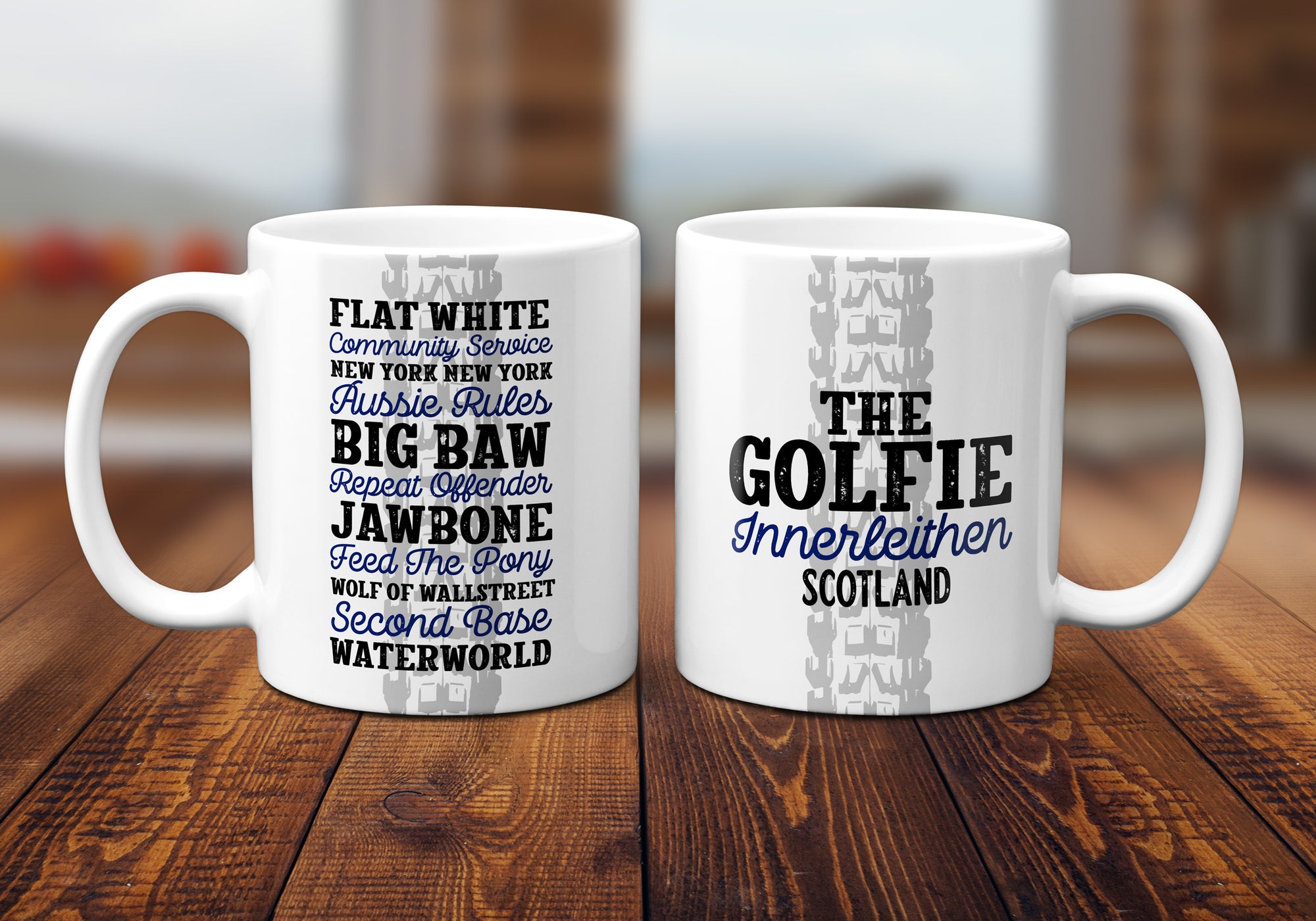 The Golfie Innerleithen Mountain Bike Trail Mug