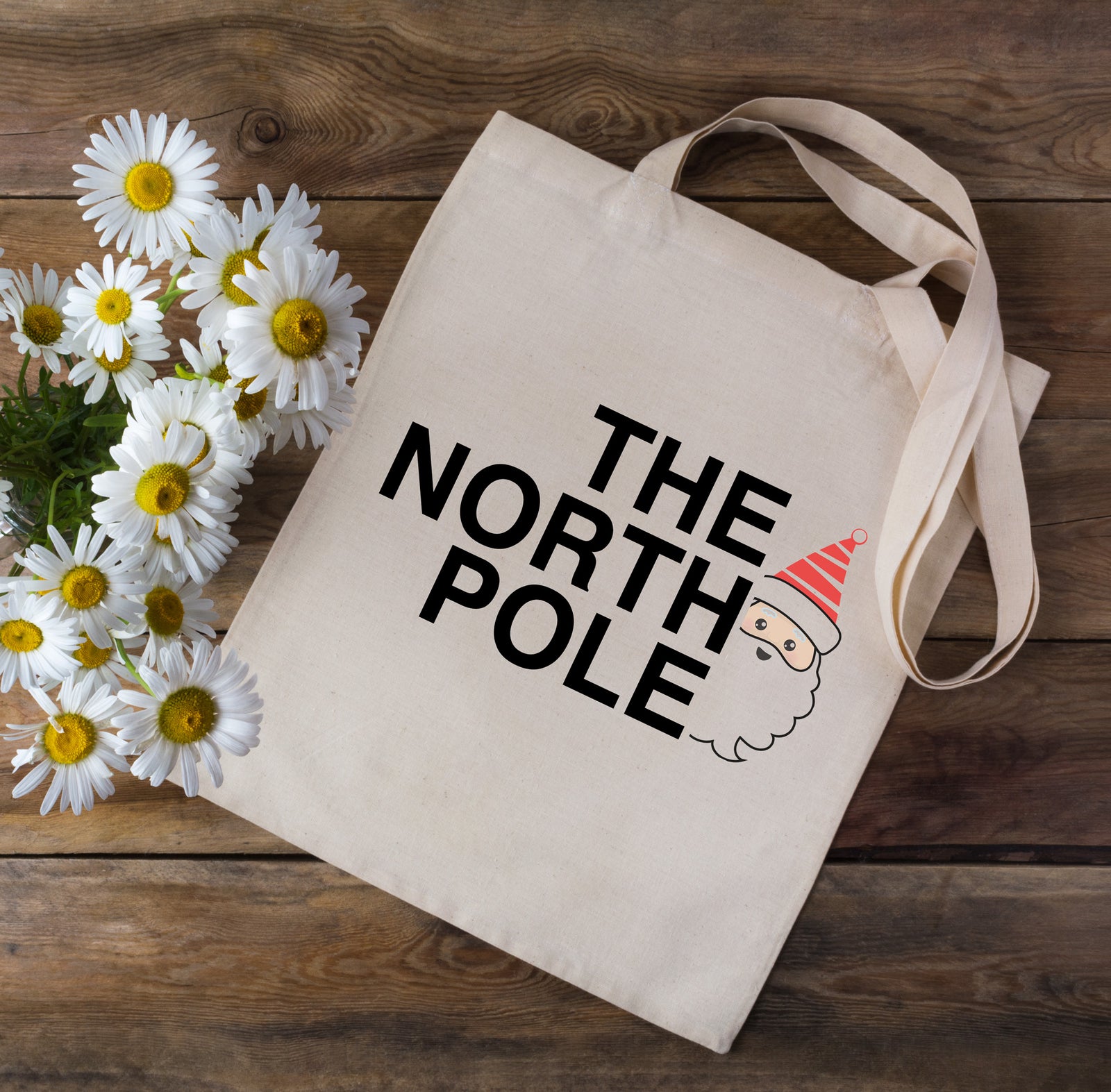 The North Pole Christmas Tote Bag