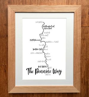 The Pennine Way Print