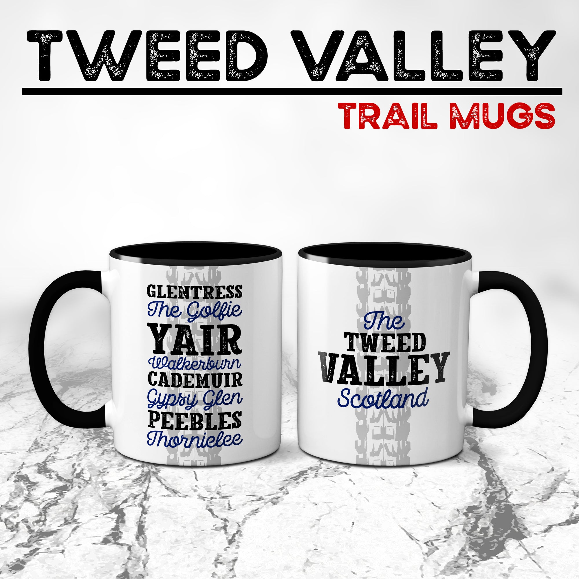 The Tweed Valley Mountain Bike Trail Mug