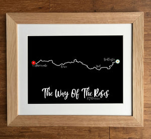The Way Of The Roses Print