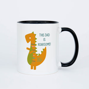 Personalised This Dad Is Roarsome Mug
