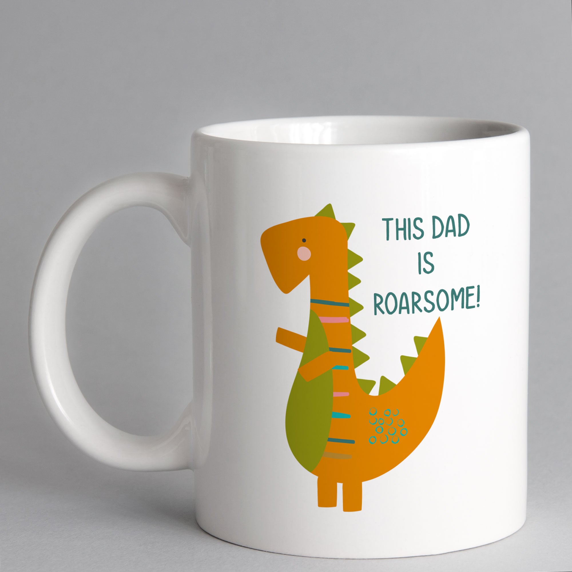 Personalised This Dad Is Roarsome Mug