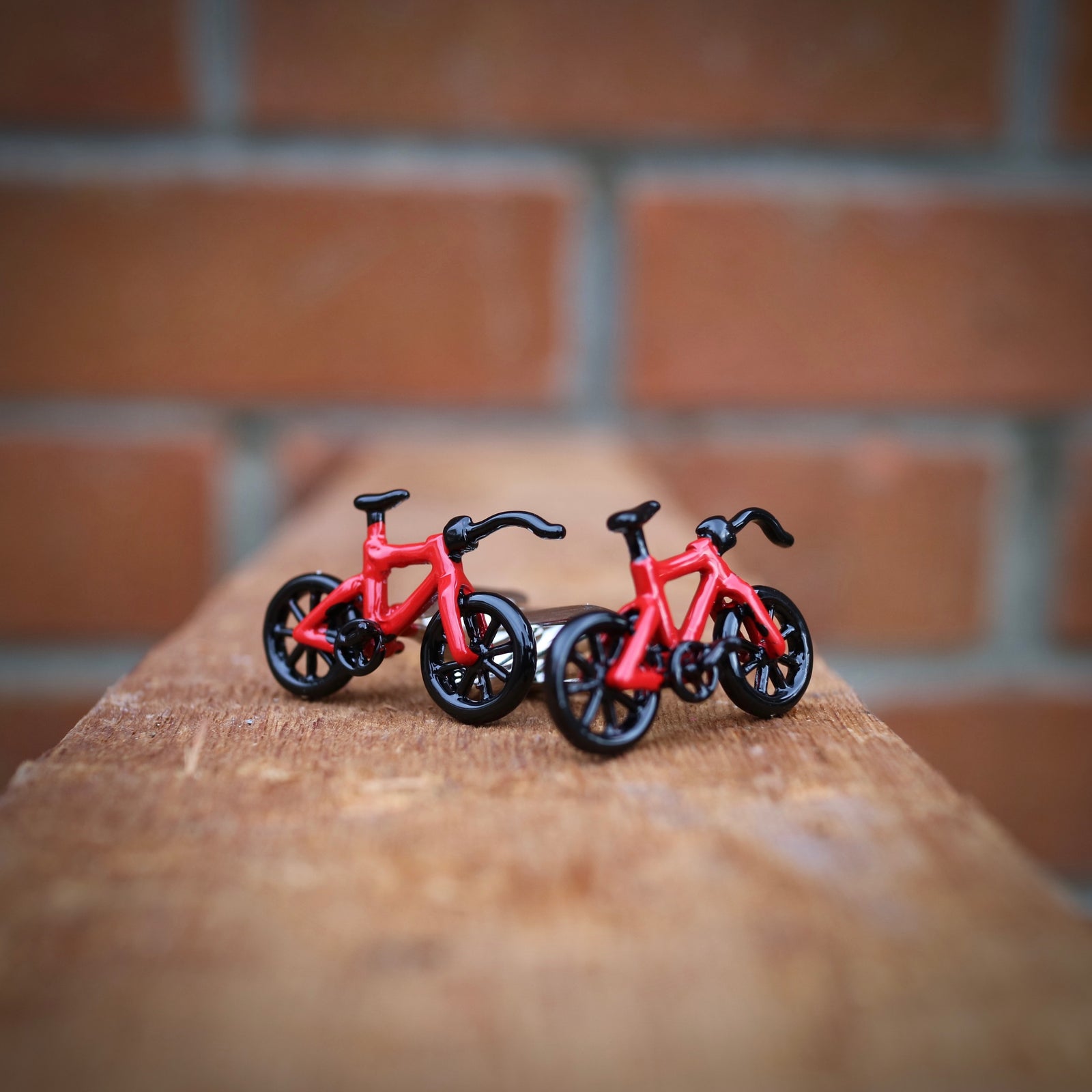 Time Trial TT Bike Cufflinks