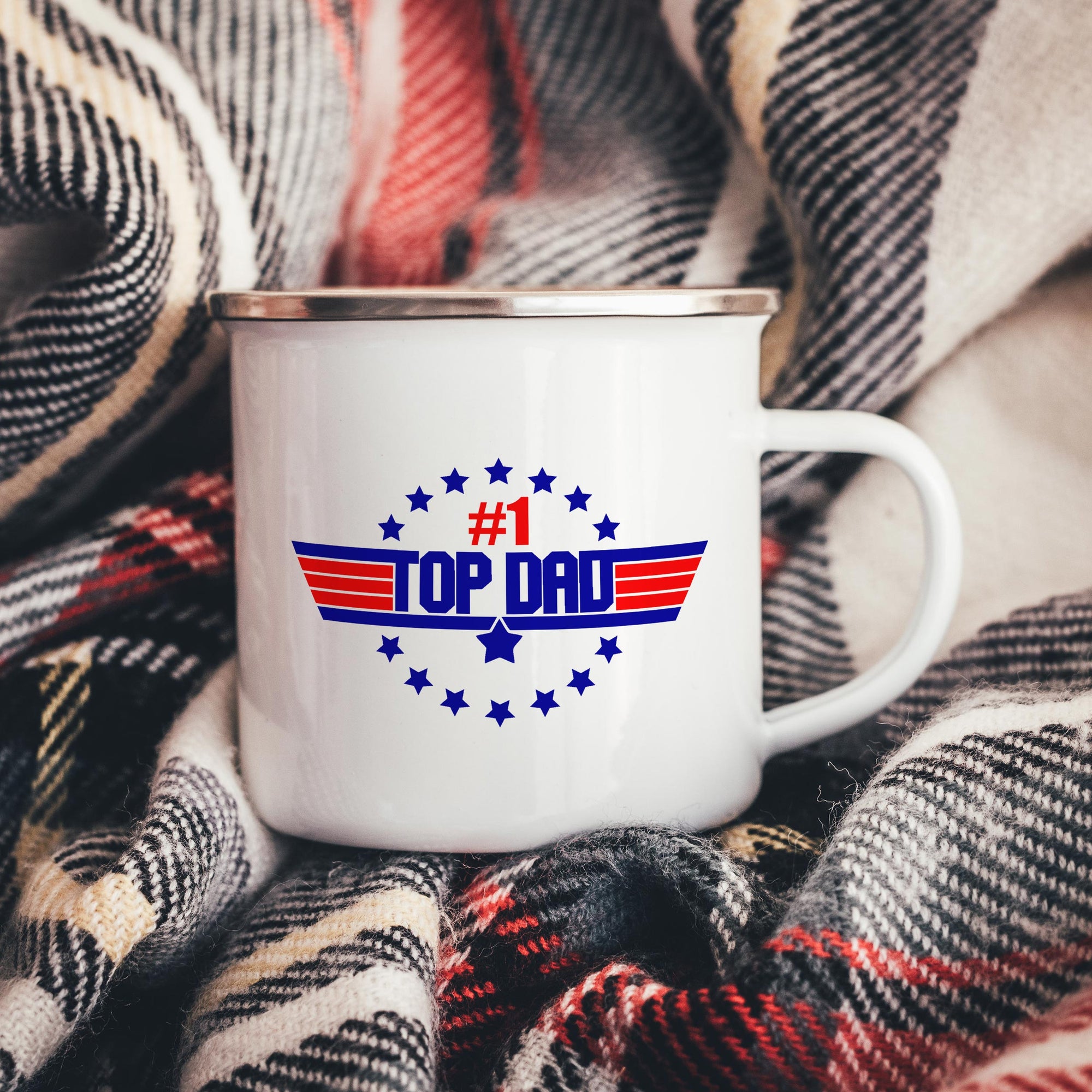 Top Dad Top Gun Mug