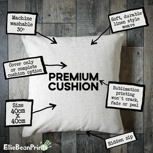 Personalised Reserved For Mum Cushion Cover