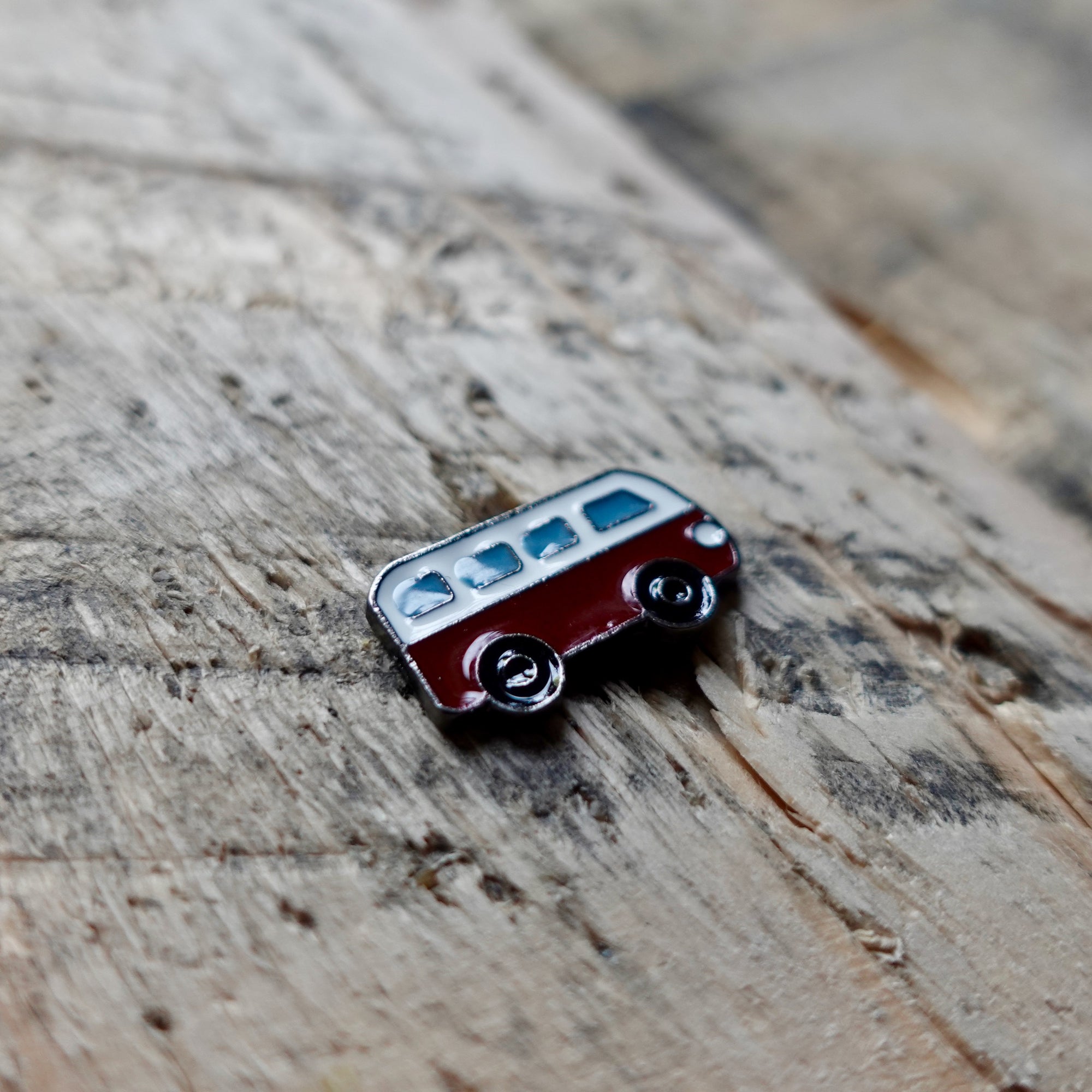 Van Split Screen Camper Van Pin Badge