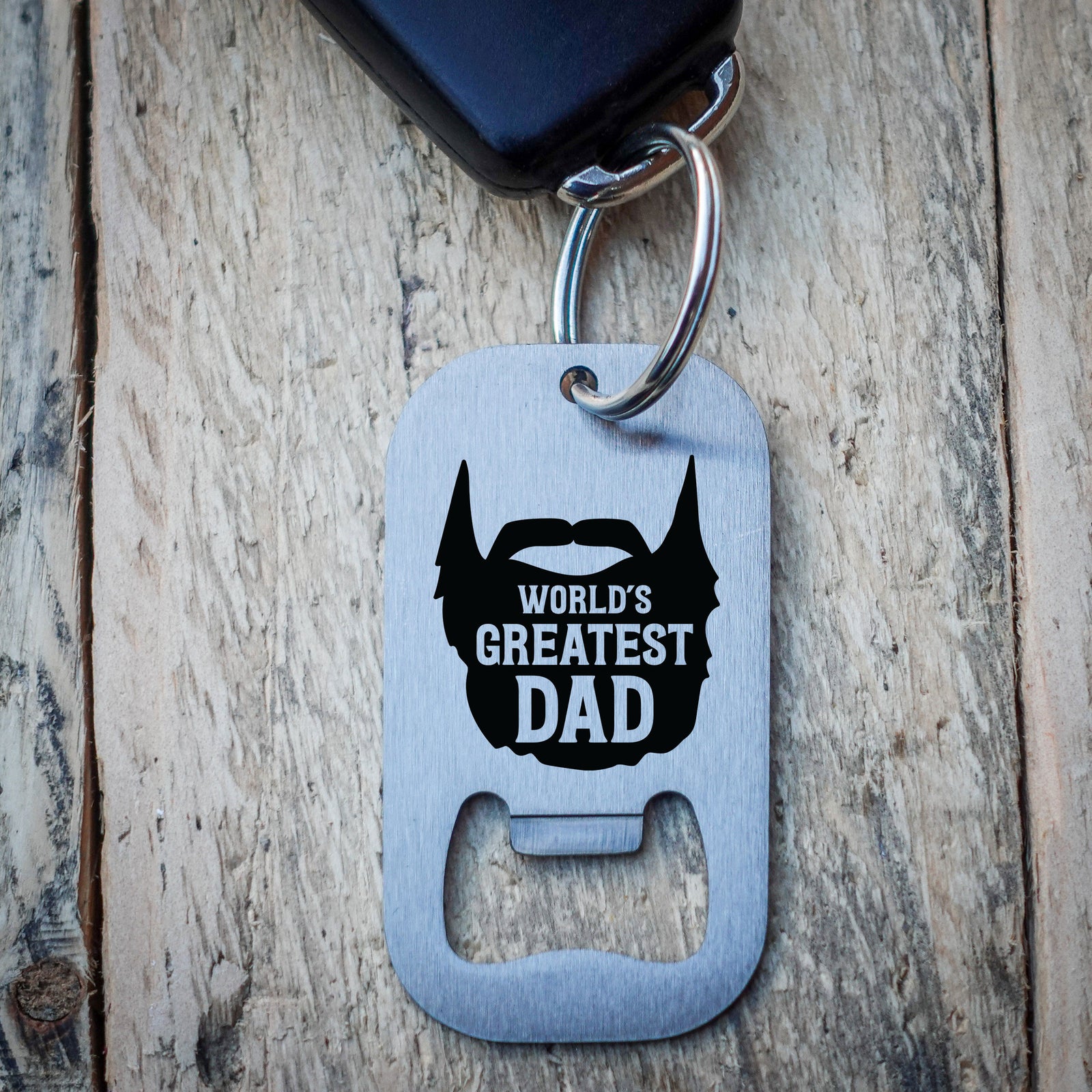 World's Greatest Dad Bearded Bottle Opener