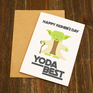 Happy Father's Day - Yoda Best Father's Day Card