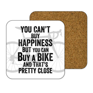 You Can't Buy Happiness But You Can Buy A Bike Coaster