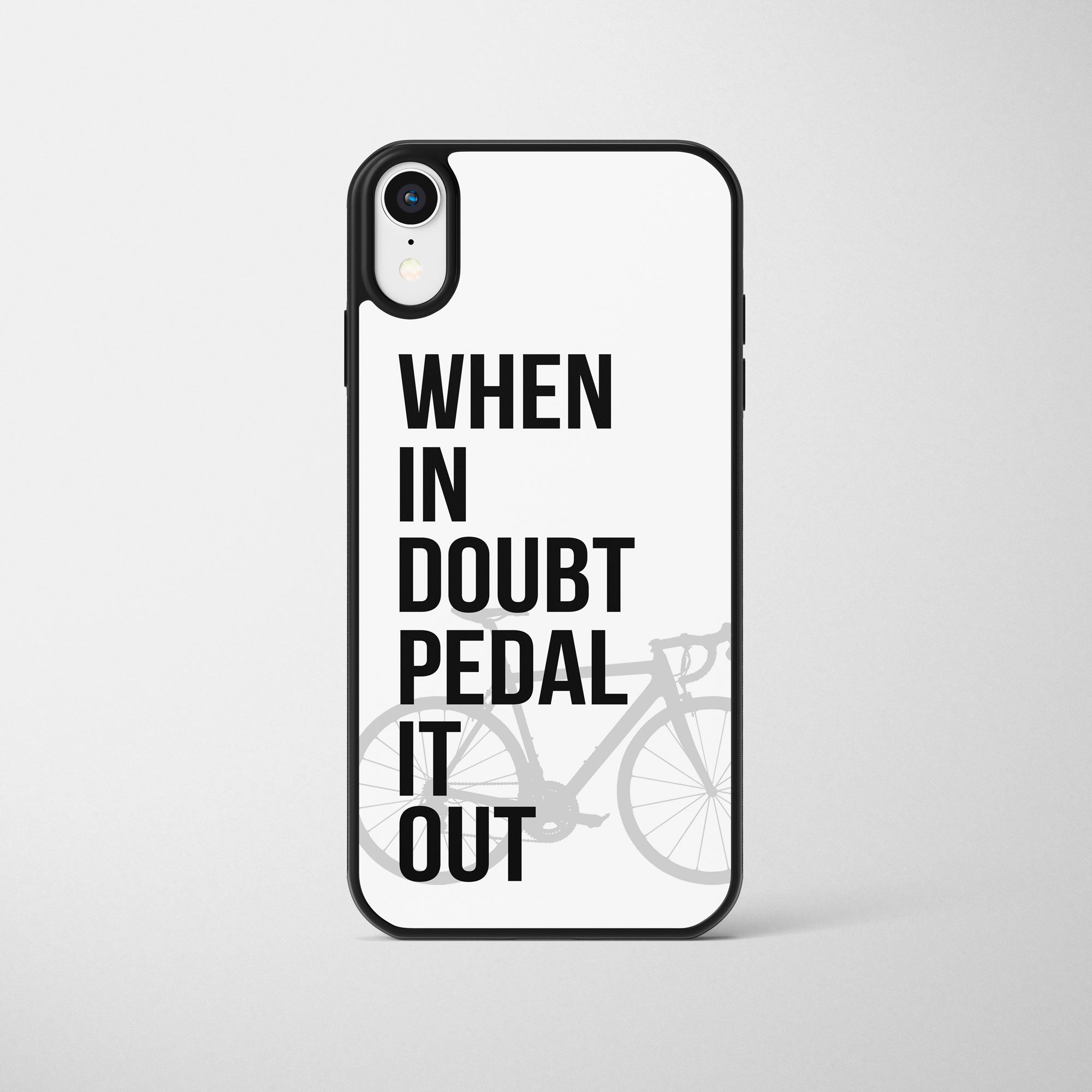 when in doubt pedal it out When In Doubt Pedal It Out Cycling Phone Case