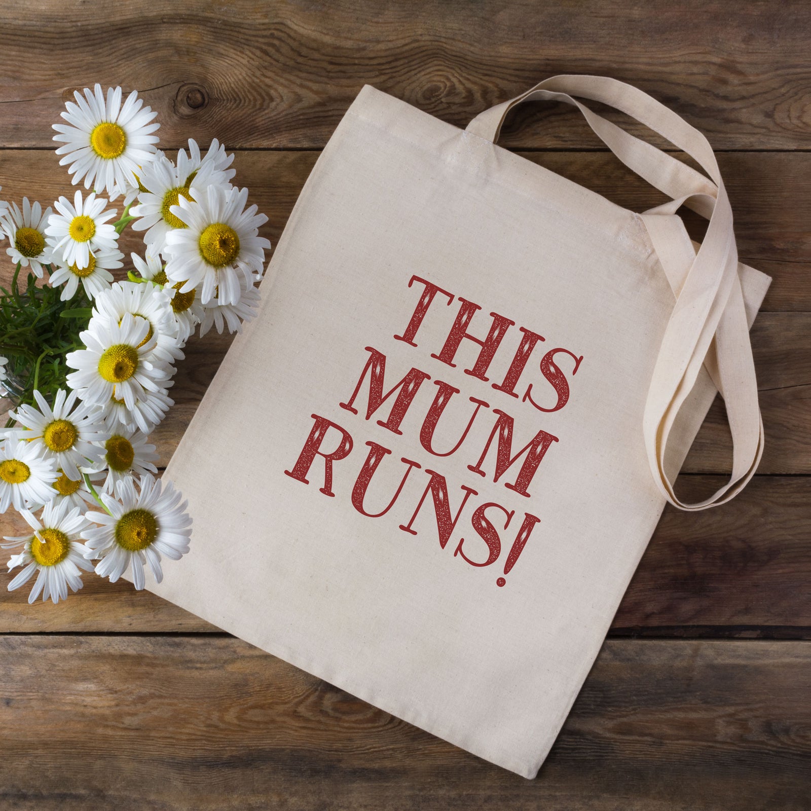 This Mum Runs Tote Bag
