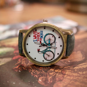 I Want To Ride My Bicycle Women's Watch